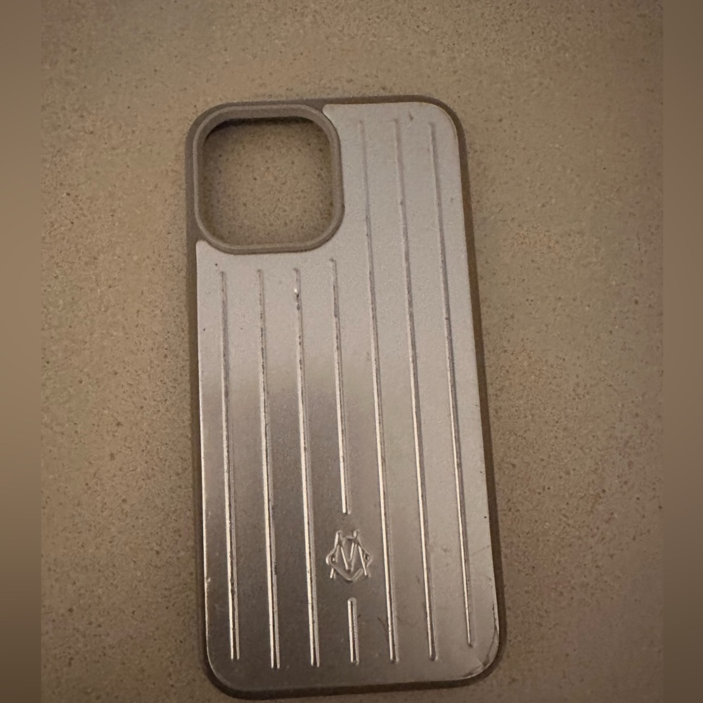 RIMOWA PHONE CASE IPhone 12 Pro Max used. Send offer